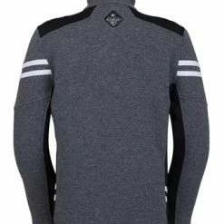 Spyder Men's Wengen Half Zip Fleece Jacket -Blenders Shop 2122 spyder menswengenhalfzipfleecejacket ebony