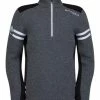 Spyder Men's Wengen Half Zip Fleece Jacket -Blenders Shop 2122 spyder menswengenhalfzipfleecejacket ebony2