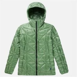Burton Women's [ak] Baker Down Hooded Jacket -Blenders Shop burt 234701 23 hedge green 5