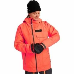 Burton Men's Gore-Tex 3L Breaker Jacket 19 Burton Men's Gore-Tex 3L Breaker Jacket -Blenders Shop fw22 goretex 3l breaker jacket tetraorange front