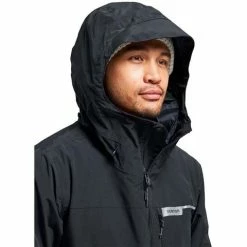 Burton Men's Peasy Jacket -Blenders Shop fw22 peasyjacket black hood