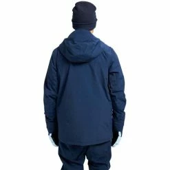 Burton Men's Peasy Jacket -Blenders Shop fw22 peasyjacket dressblue back