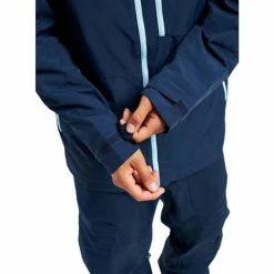 Burton Men's Peasy Jacket -Blenders Shop fw22 peasyjacket dressblue cuff