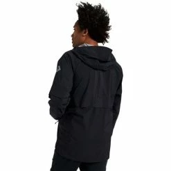 Burton Men's Quick Commute Jacket -Blenders Shop fw22 quickcommute jacket black back