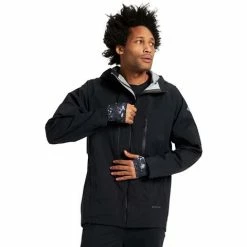 Burton Men's Quick Commute Jacket -Blenders Shop fw22 quickcommute jacket black front