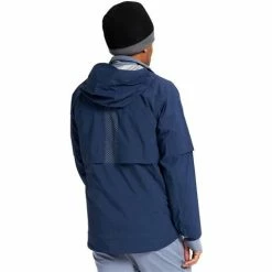Burton Men's Quick Commute Jacket -Blenders Shop fw22 quickcommute jacket dressblue back
