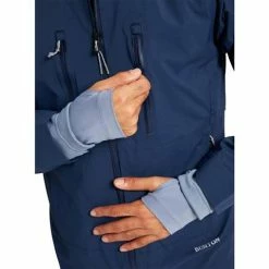 Burton Men's Quick Commute Jacket -Blenders Shop fw22 quickcommute jacket dressblue zipper
