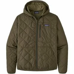 Patagonia Men's Diamond Quilted Bomber Hoody -Blenders Shop fw22 wbf21 27610 bsng
