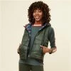 Krimson Klover Women's Vesta Reversible Hooded Vest -Blenders Shop fw23 2050 312 studio 1036