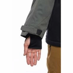 686 Men's GEO Insulated Jacket -Blenders Shop fw23 686 mensgeoinsulatedjacket goblingreencolorblock 14