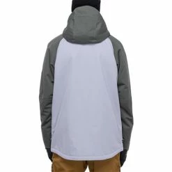 686 Men's GEO Insulated Jacket -Blenders Shop fw23 686 mensgeoinsulatedjacket goblingreencolorblock 4