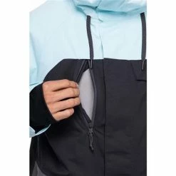 686 Men's GEO Insulated Jacket -Blenders Shop fw23 686 mensgeoinsulatedjacket icybluecolorblock 12