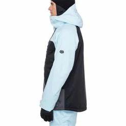 686 Men's GEO Insulated Jacket -Blenders Shop fw23 686 mensgeoinsulatedjacket icybluecolorblock 3