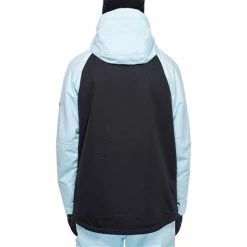 686 Men's GEO Insulated Jacket -Blenders Shop fw23 686 mensgeoinsulatedjacket icybluecolorblock 4