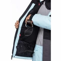 686 Men's GEO Insulated Jacket -Blenders Shop fw23 686 mensgeoinsulatedjacket icybluecolorblock 6