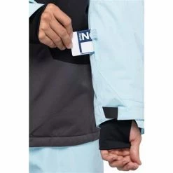 686 Men's GEO Insulated Jacket -Blenders Shop fw23 686 mensgeoinsulatedjacket icybluecolorblock 9