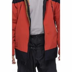 686 Men's GTX Hydrastash Sync Jacket -Blenders Shop fw23 686 mensgtxhydrastashsyncjacket brickredcolorblock 16
