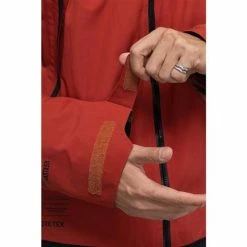 686 Men's GTX Hydrastash Sync Jacket -Blenders Shop fw23 686 mensgtxhydrastashsyncjacket brickredcolorblock 6