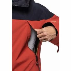 686 Men's GTX Hydrastash Sync Jacket -Blenders Shop fw23 686 mensgtxhydrastashsyncjacket brickredcolorblock 9