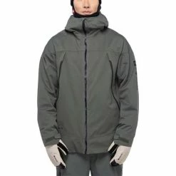 686 Men's GTX Hydrastash Sync Jacket -Blenders Shop fw23 686 mensgtxhydrastashsyncjacket goblingreen 2