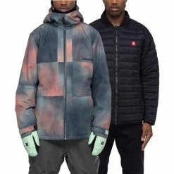 686 Men's Smarty 3-1 Form Jacket -Blenders Shop fw23 686 menssmarty3 1formjacket keylimespray 4