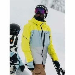 Burton Men's [ak] Swash GORE‑TEX 2L Jacket -Blenders Shop fw23 burton mensakswashgoretex2ljacket limeadeballadblue 2