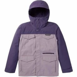 Burton Men's Covert 2L Jacket -Blenders Shop fw23 burton menscovert2ljacket elderberryviolethalo 6