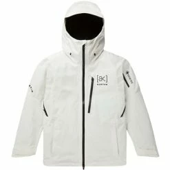 Burton Men's [ak] Cyclic GORE‑TEX 2L Jacket -Blenders Shop fw23 burton menscyclicgoretex2ljacket stoutwhite 1