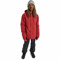 Burton Men's Dunmore Jacket -Blenders Shop fw23 burton mensdunmorejacket sundriedtomato 3