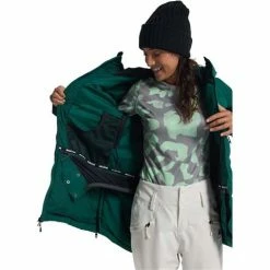 Burton Women's Loyll Down Jacket -Blenders Shop fw23 burton womensloylldownjacket botanicalgarden 5