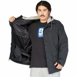 DC Shoes Men's Bandwidth Jacket -Blenders Shop fw23 dc mensbandwidthjacket black 4