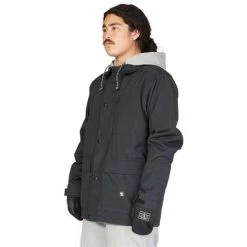 DC Shoes Men's Bandwidth Jacket -Blenders Shop fw23 dc mensbandwidthjacket black 6