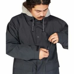 DC Shoes Men's Bandwidth Jacket -Blenders Shop fw23 dc mensbandwidthjacket black 7