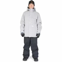 DC Shoes Men's Servo Jacket -Blenders Shop fw23 dc mensservojacket hickorystripe 4