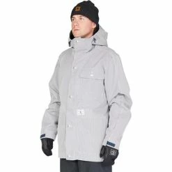 DC Shoes Men's Servo Jacket -Blenders Shop fw23 dc mensservojacket hickorystripe 5