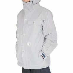 DC Shoes Men's Servo Jacket -Blenders Shop fw23 dc mensservojacket hickorystripe 8