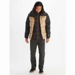 Marmot Men's Guides Down Hoody 18 Marmot Men's Guides Down Hoody -Blenders Shop fw23 marmot mensguidesdownhoody shetlandblack 3