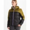 Marmot Women's Guides Down Hoody -Blenders Shop fw23 marmot womensguidesdownhoody blackmilitarygreen 1