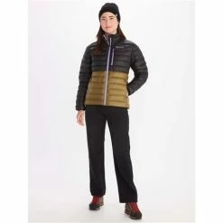 Marmot Women's Highlander Jacket -Blenders Shop fw23 marmot womenshighlanderjacket blackmilitarygreen 3