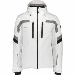 Obermeyer Men's Chroma Jacket -Blenders Shop fw23 obermeyer menschromajacket white 5