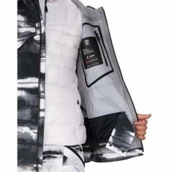 Obermeyer Men's Foraker Shell Jacket -Blenders Shop fw23 obermeyer mensforakershelljacket blackout 3