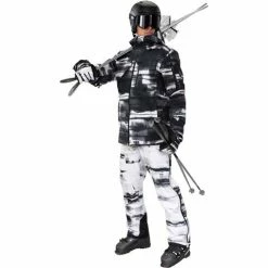 Obermeyer Men's Foraker Shell Jacket -Blenders Shop fw23 obermeyer mensforakershelljacket blackout 4