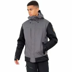 Obermeyer Men's Grommet Jacket 30 Obermeyer Men's Grommet Jacket -Blenders Shop fw23 obermeyer mensgrommetjacket coal 1