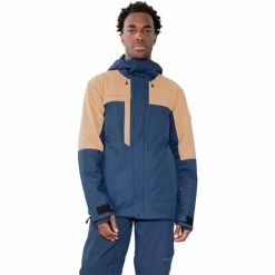 Obermeyer Men's Grommet Jacket 38 Obermeyer Men's Grommet Jacket -Blenders Shop fw23 obermeyer mensgrommetjacket dune 1