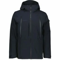 Obermeyer Men's Highlands Shell Jacket -Blenders Shop fw23 obermeyer menshighlandsshelljacket black 5