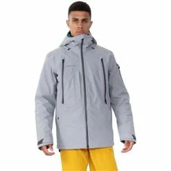 Obermeyer Men's Highlands Shell Jacket -Blenders Shop fw23 obermeyer menshighlandsshelljacket shale 1