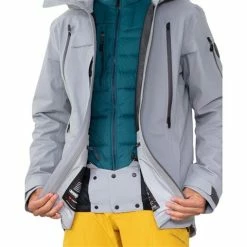 Obermeyer Men's Highlands Shell Jacket -Blenders Shop fw23 obermeyer menshighlandsshelljacket shale 4