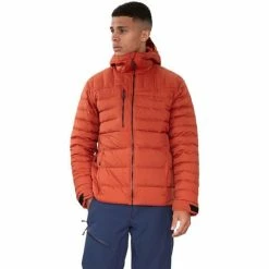 Obermeyer Men's Klaus Down Hoody -Blenders Shop fw23 obermeyer mensklausdownhoody russett 1