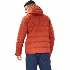 Obermeyer Men's Klaus Down Hoody -Blenders Shop fw23 obermeyer mensklausdownhoody russett 2