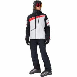 Obermeyer Men's Kodiak Jacket -Blenders Shop fw23 obermeyer menskodiakjacket white 4